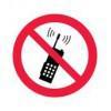 фото Запрещается пользоваться мобильным (сотовым) телефоном или переносной рацией (Пленка 200 x 200)