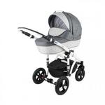 фото Коляска 2в1 BeBe-Mobile Toscana 227W темно-серый/серый