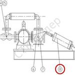 фото Пневмоцилиндр управления клапаном подачи битума