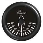 фото Wema Индикатор положения пера руля чёрный Wema IMRR-BB-0-190 Ом 12/24 В
