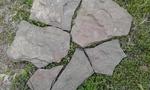 фото Камень натуральный Дракон серо-зелёный природный пластушка песчаник