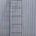 фото Лестница приставная бытовая - колодезная алюминиевая ЛПБ