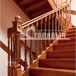 Фото №2 Интерьерные лестницы из дерева