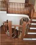 фото Изготовление лестницы из дерева