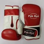 фото Перчатки боксерские Pak Rus ,кожа, 12 OZ красные (PR-12492) (52680)