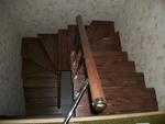 Фото №3 Деревянная лестница на металлокаркасе
