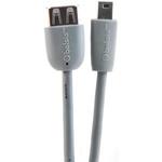 фото Мультимедийный кабель USB2.0 A розетка - Mini USB 5P вилка, 0.5м Belsis BW1422