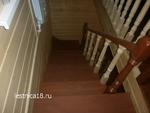 фото Лестница без подступенков на второй этаж