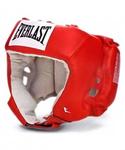 Фото №2 Шлем открытый USA Boxing 610200U, M, кожа, красный (9156)