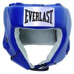фото Шлем открытый USA Boxing 610206U, M, кожа, синий (8884)