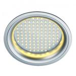 фото LEDPANEL ROUND светильник встраиваемый с 97 LED общ 8Вт, 3000K, 440lm, 120°, серебристый | 160382 SLV