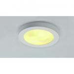 фото GL 105 E27 ROUND светильник потолочный для 2-х ламп E27 по 25Вт макс., белый гипс | 148001 SLV