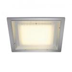 фото ECO LED SQUARE светильник встраиваемый 230В c 100 SMD LED 10Вт (12.2Вт), 3000K, 800lm, серебристый | 160294 SLV