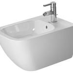 фото DURAVIT Happy D.2 Биде подвесное с 1 отв под смеситель