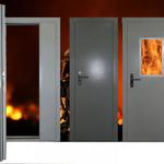 фото Дверь противопожарная металлическая ПСК EI60 ДПМ-01