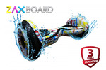 фото Гироскутер Zaxboard ZX-11 Граффити с защитой от воды