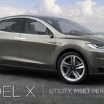 фото Электромобиль Tesla Model X 