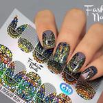фото Наклейки для маникюра Fashion Nails Слайдер дизайн Galaxy #39