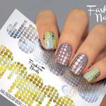 фото Наклейки для маникюра Fashion Nails Слайдер дизайн Galaxy #54