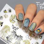 фото Наклейки для маникюра Fashion Nails Слайдер дизайн Galaxy #62