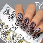 фото Наклейки для маникюра Fashion Nails Слайдер дизайн Galaxy #66