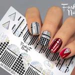 фото Наклейки для маникюра Fashion Nails Слайдер дизайн Galaxy #55