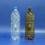 фото Бутылка пластиковая ПЭТ- 2,0 л прозрачная горло д-28мм "МЕГА"