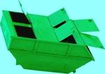 фото Бункер-накопитель БН-8 с открывающимися крышками (для мусора/отходов; V=8 куб.м.)