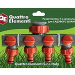 фото Разветвитель QUATTRO ELEMENTI 4-х канальный