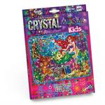 фото Алмазная мозаика без подрамника Русалочка Crystal Mosaic Kids