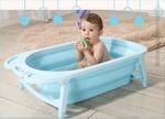 фото Детская складная ванна Folding Baby Bathtub (Цвет: Голубой)