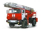 фото Автолестница пожарная АЛ-30 на шасси КамАЗ-4326