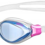 фото Очки для плавания Arena Fluid Woman (Цвет: Прозрачный силикон/Синий;)
