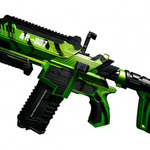 фото Пистолет для игры в виртуальной реальности AR Gun for AR-Games & Water-Bullet (Зеленый)