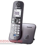 фото Panasonic KX-TG6811RUM-, цвет серый металлик: Беспроводной телефон DECT (радиотелефон)
