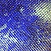фото Тонкое жидкое покрытие столешницы синего цвета