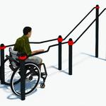 фото W-8.03 Брусья в подъем для инвалидов в кресло-колясках
