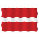 фото Maritim Флаг Латвии гостевой из перлона/шерсти 20 x 30 см 20030-33132