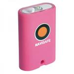 фото Navisafe Карманный фонарик розовый Navisafe Navi Light Mini Black 403 7090017580537 водонепроницаемый до 100 м глубины