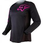 фото Мотоджерси женская Fox Blackout Womens Jersey Black/Pink XL (12337-285-XL)