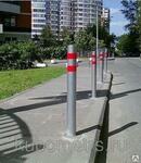 Фото №2 Парковочные столбики бетонируемые "Эконом" 750мм