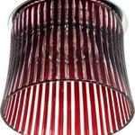 фото Светильник потолочный JCD9 35W G9 с красным стеклом хром с лампой CD2319; 18712