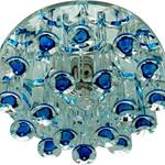 фото Светильник потолочный JCD9 Max35W G9 прозрачный-голубой прозрачный 1550; 28427