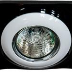 фото Светильник потолочный MR16 MAX50W 12V G5.3 белый черный DL103R; 28487