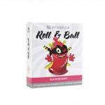 фото Стимулирующий презерватив с шариками Roll & Ball с ароматом малины (1 шт)