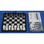 фото Шахматы-шашки магнитные пластиковые с доской 31 см