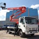 фото Автовышка Socage DA-324 на шасси ISUZU NPR75LK