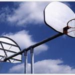 фото Баскетбольная стойка уличная двусторонняя антивандальная