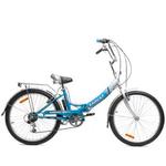 фото Велосипед двухколесный Байкал АВТ-2412 голубой