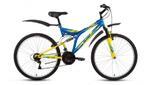 фото Велосипед Altair MTB FS 26 синий/желтый